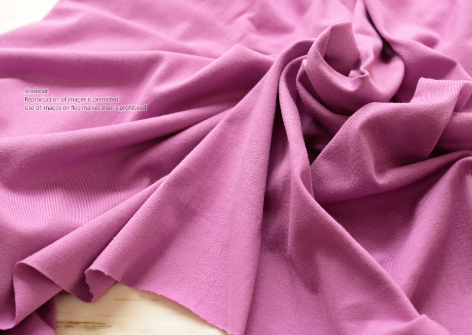 ４０/２天竺 無地 【★バイオレット】